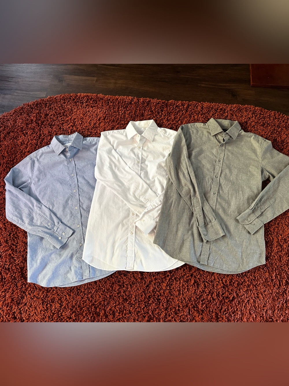 Massimo Dutti Mens Slim Fit Shirts